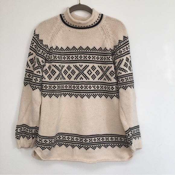 Eddie Bauer Oversized Cotton Sweater XS​​ - Picture 1 of 5